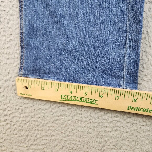 1822 Denim Jeans Women's 8P Blue Carpenter High Rise Stretch Denim Pants - Picture 9 of 15